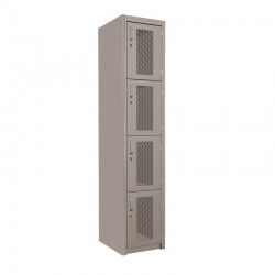 LOCKER MALLA 4 PUERTAS